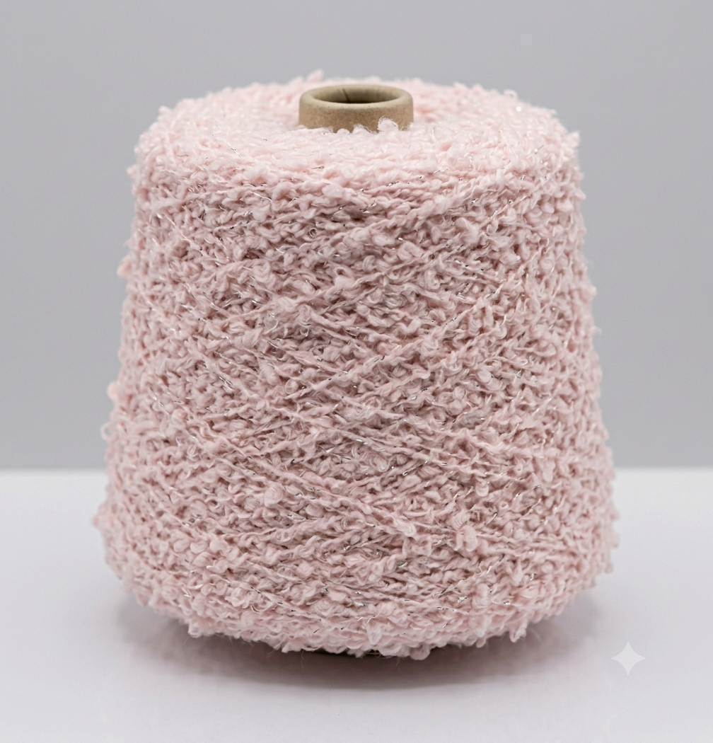 Bouclé Yarn Nm 2400 – Wool Alpaca Blend
