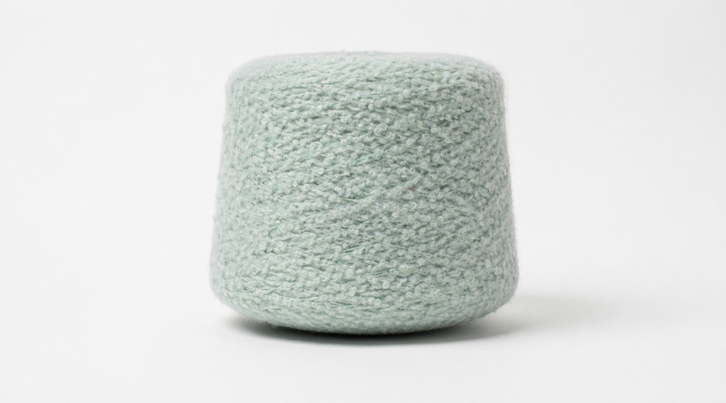 Bouclé Yarn Nm 2400 – Wool Alpaca Blend