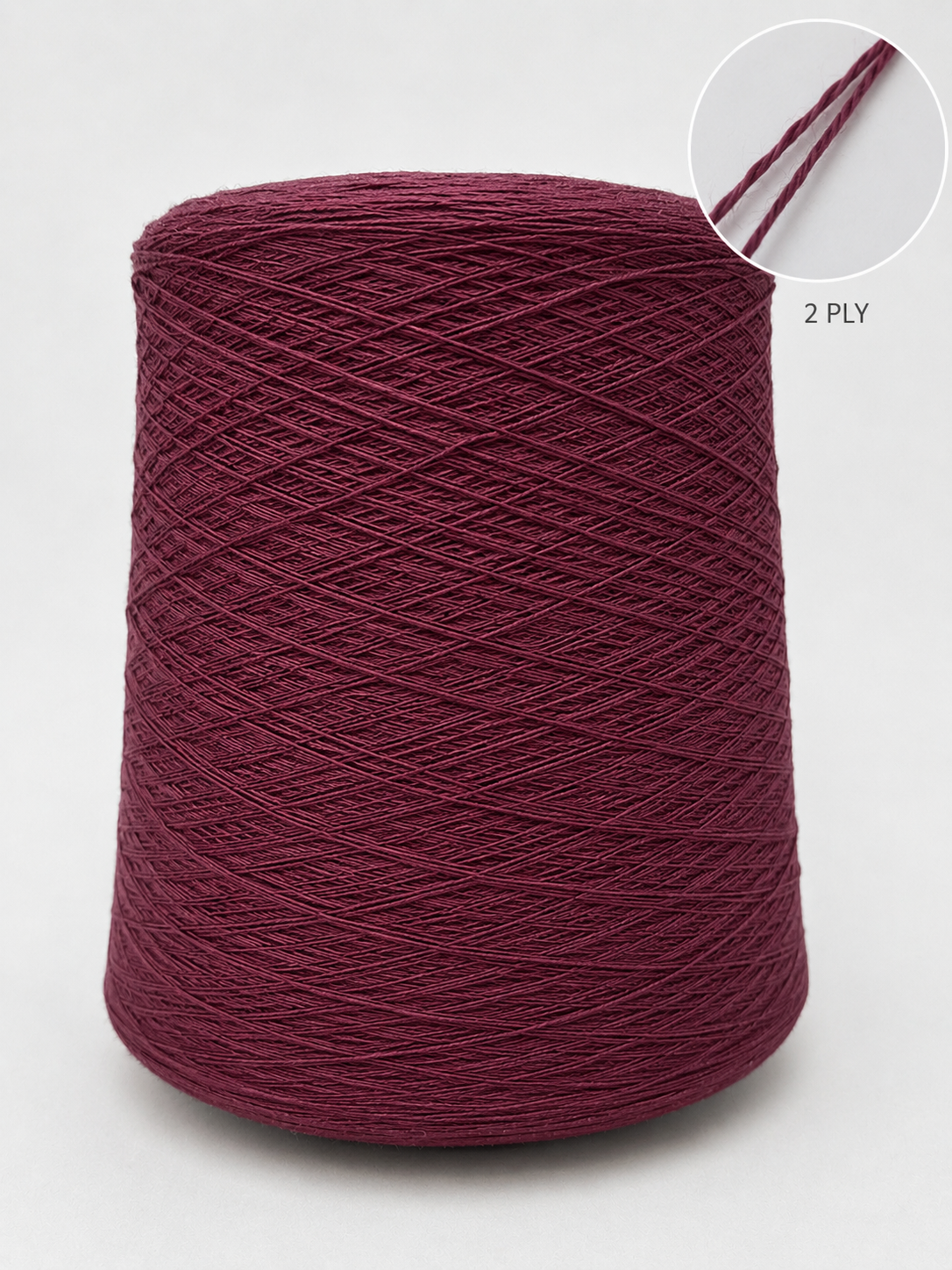 100% Cashmere Yarn – Nm 2/26 (Pack of 2 cones)
