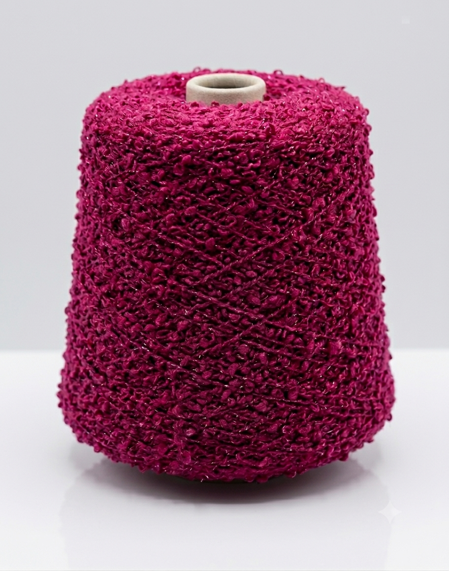 Bouclé Yarn Nm 2400 – Wool Alpaca Blend