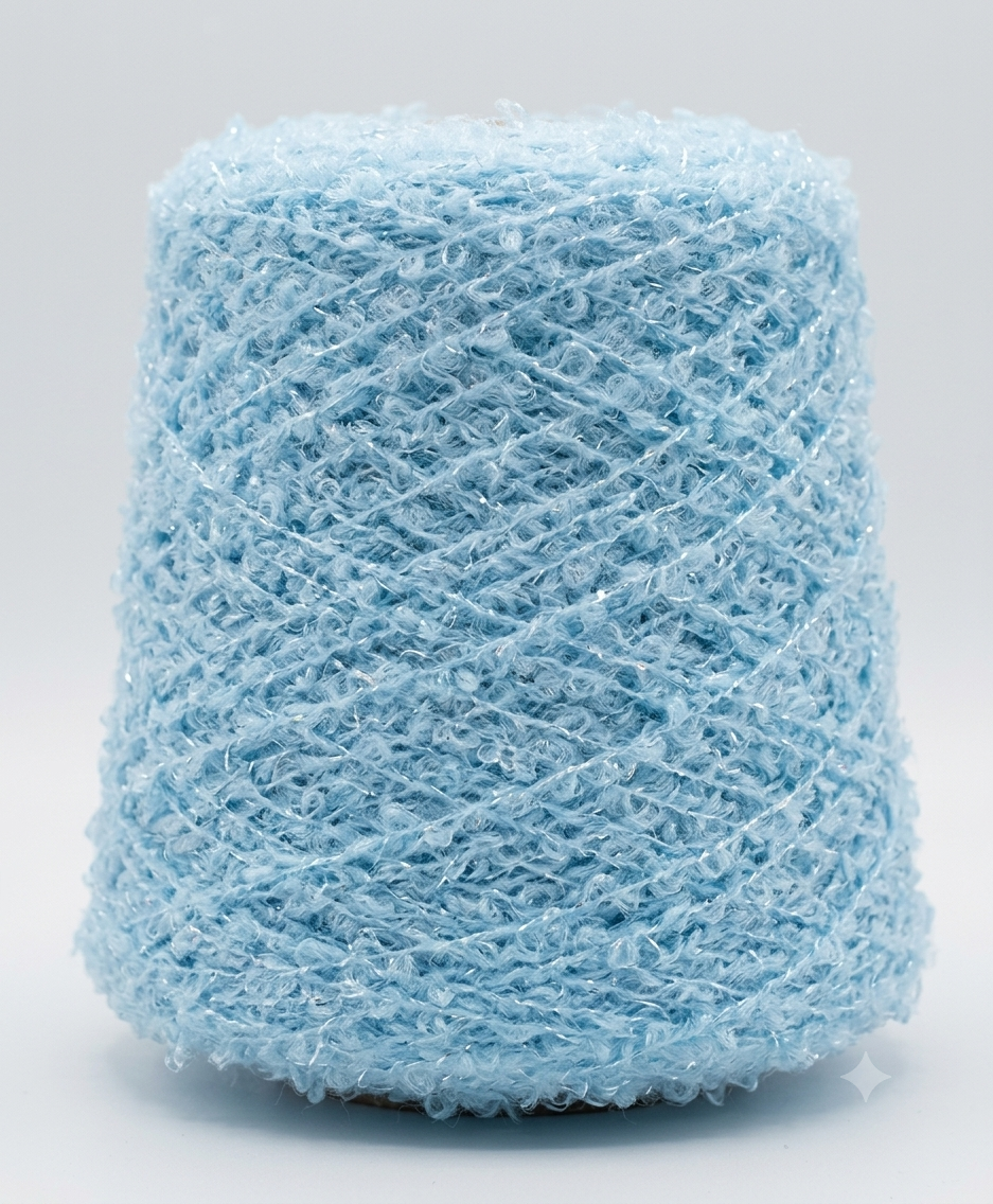 Bouclé Yarn Nm 2400 – Wool Alpaca Blend