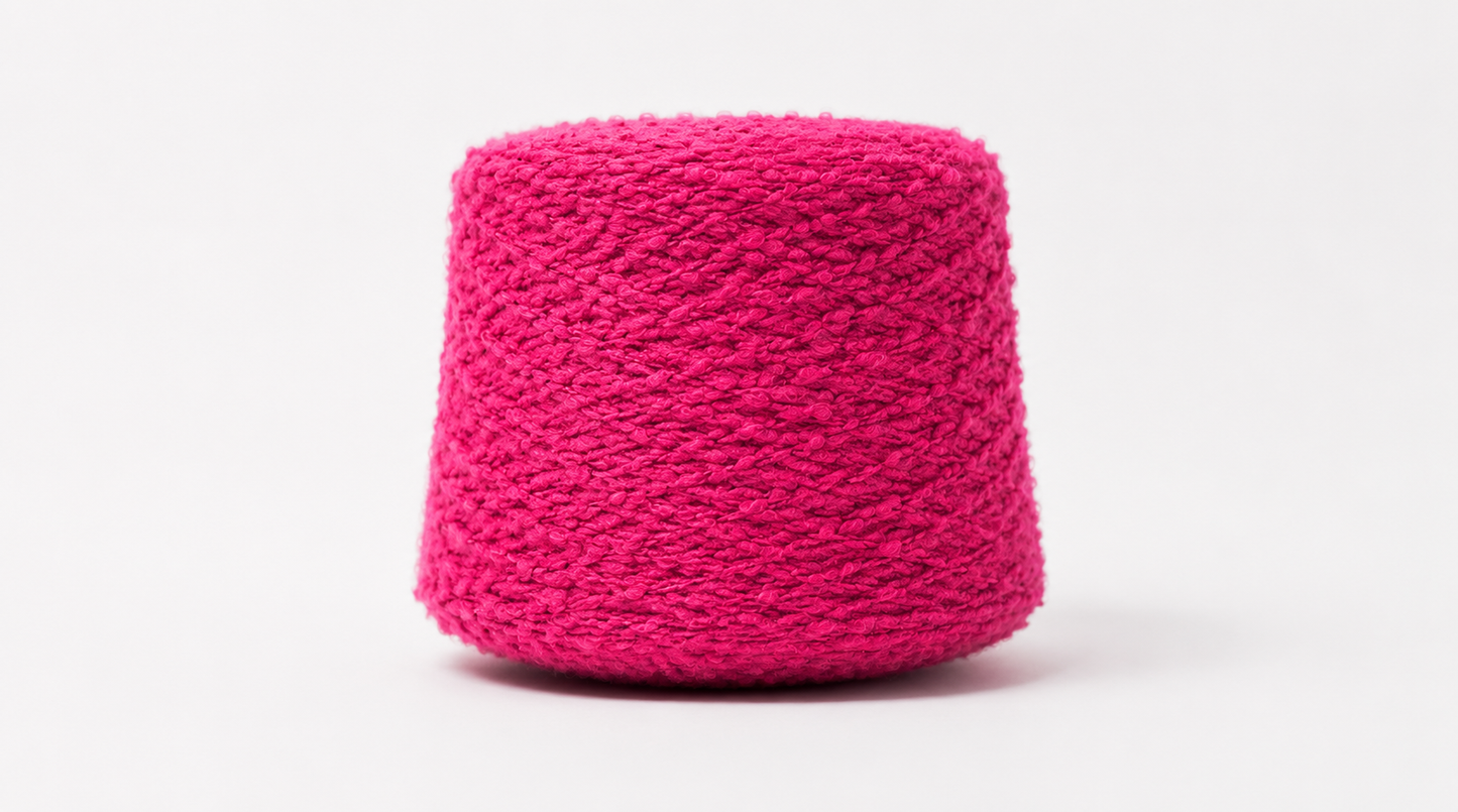 Bouclé Yarn Nm 2400 – Wool Alpaca Blend