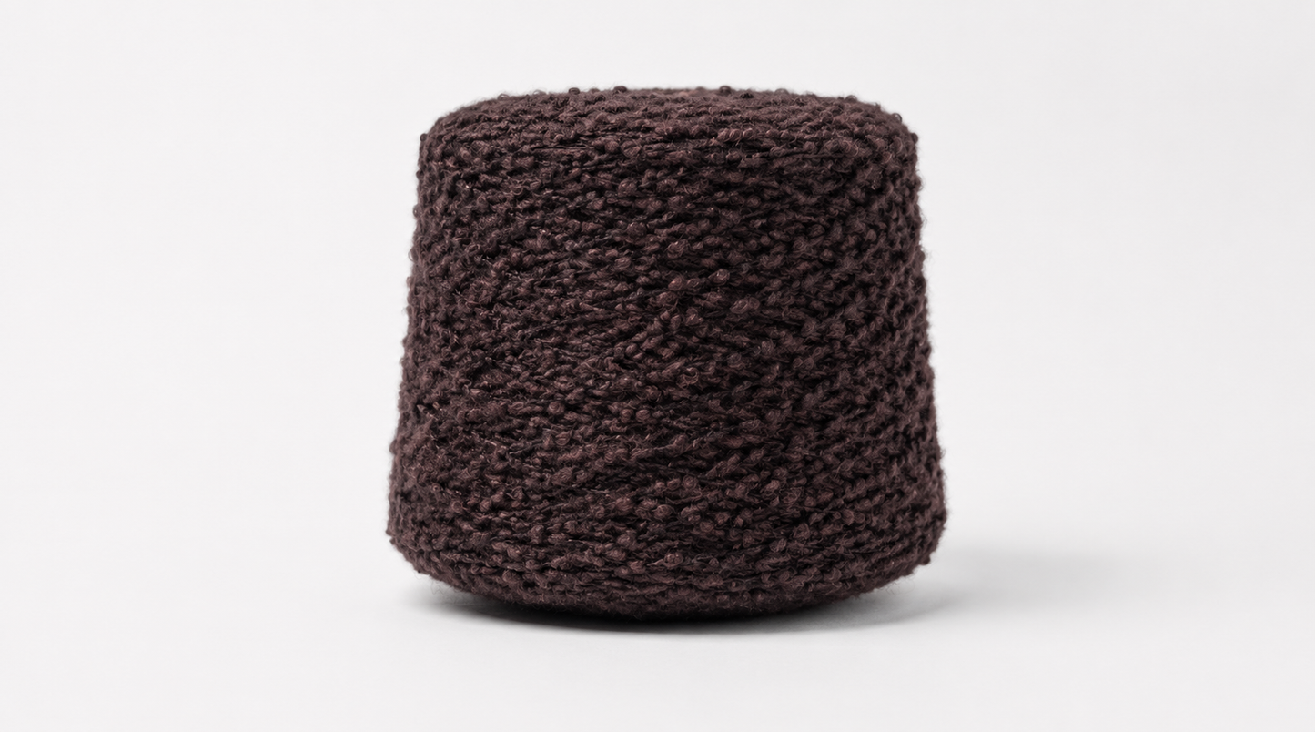 Bouclé Yarn Nm 2400 – Wool Alpaca Blend