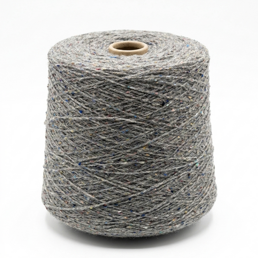 Premium Italian Tweed Yarn (Filato Bottonato) (Pack of 4 cones)