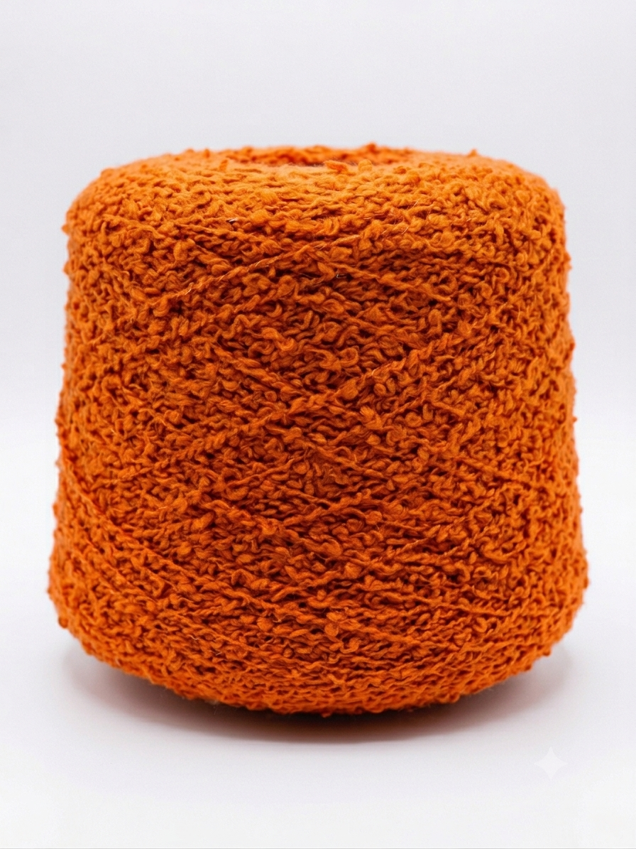 Bouclé Yarn Nm 2400 – Wool Alpaca Blend