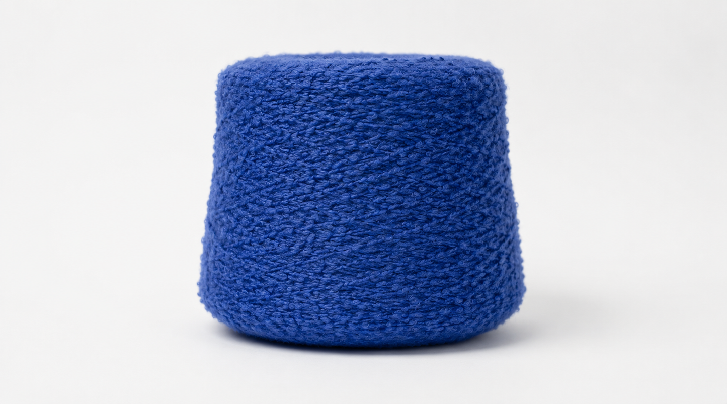 Bouclé Yarn Nm 2400 – Wool Alpaca Blend
