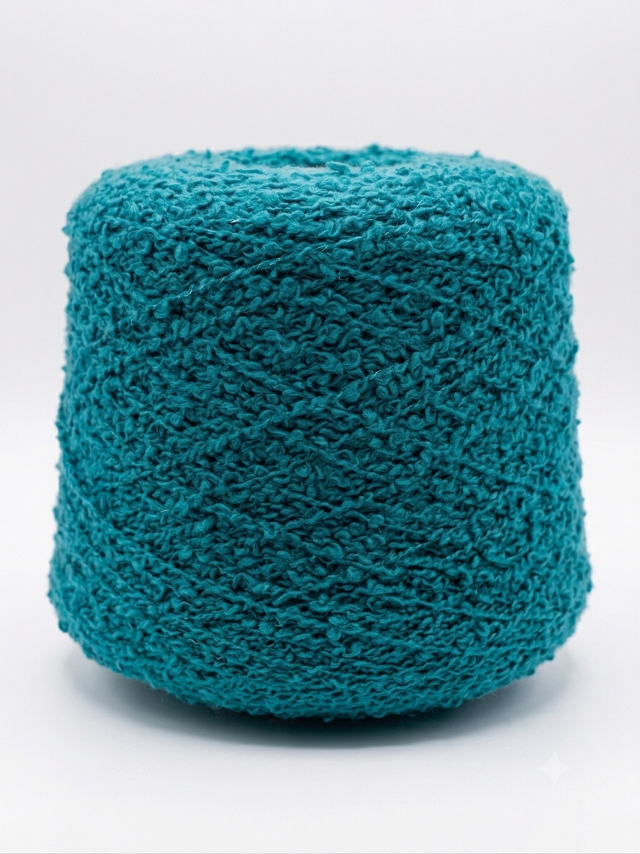 Bouclé Yarn Nm 2400 – Wool Alpaca Blend